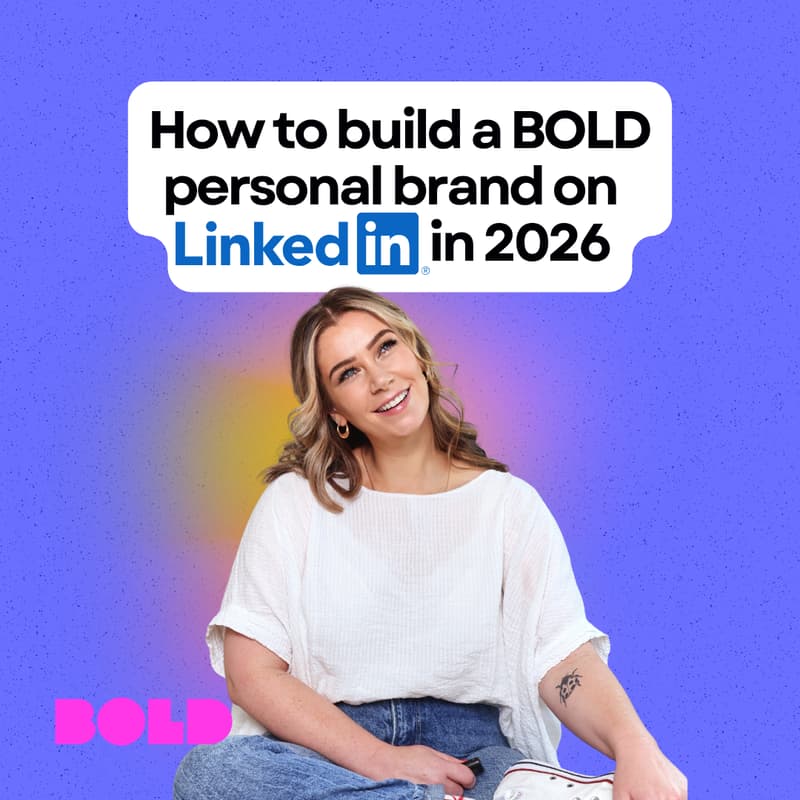 Cover Image for How to Build a BOLD LinkedIn Personal Brand in 2026