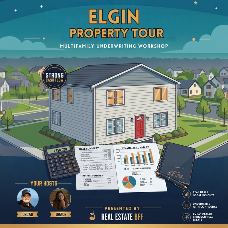 Cover Image for Property Tour + Multifamily Underwriting Workshop