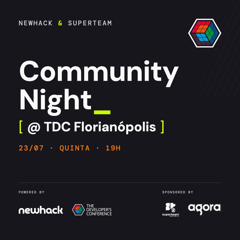 Cover Image for NewHack & Superteam Community Night @ TDC Florianópolis