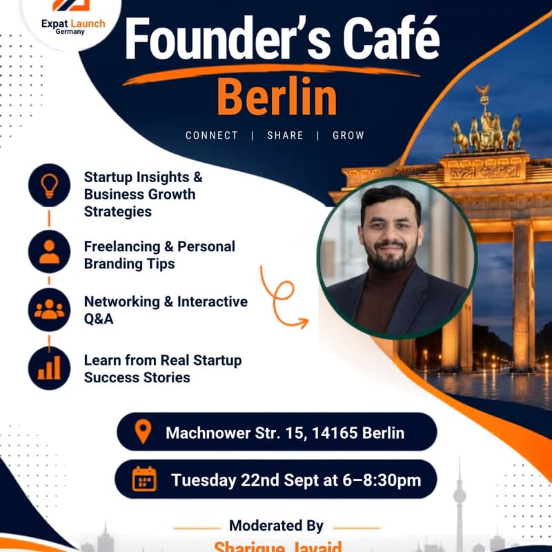 Cover Image for Founder's Cafe Berlin