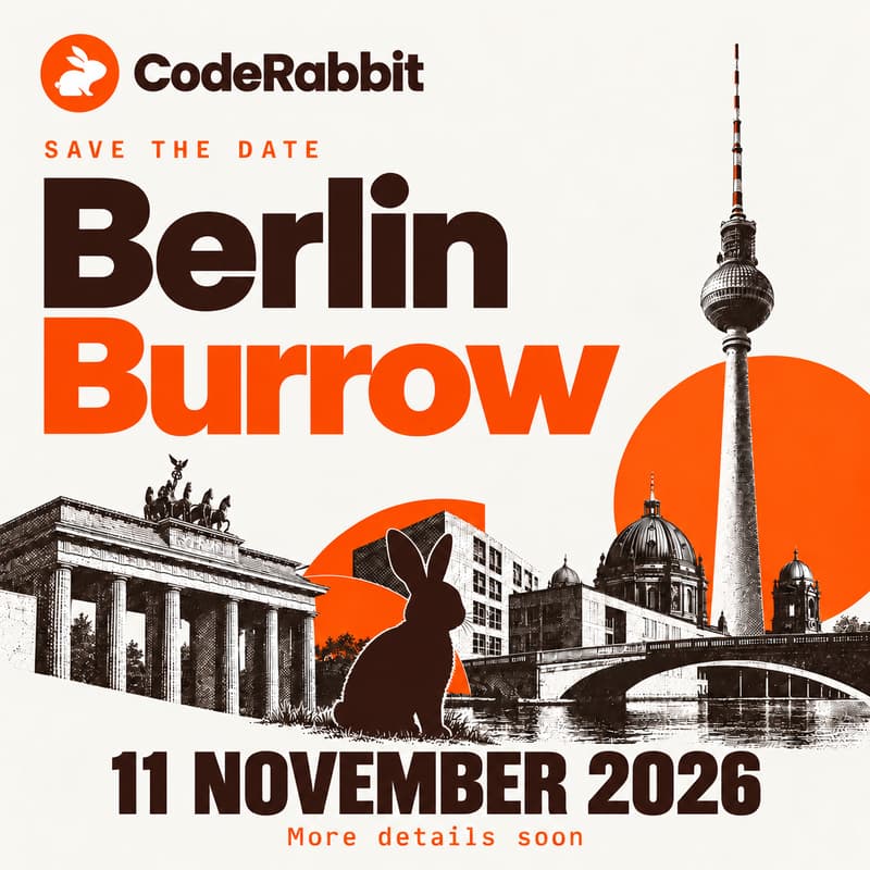 Cover Image for CodeRabbit Burrow Berlin