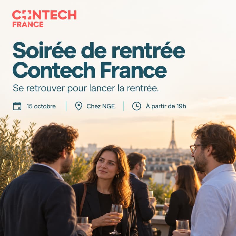 Cover Image for Soirée de rentrée Contech France