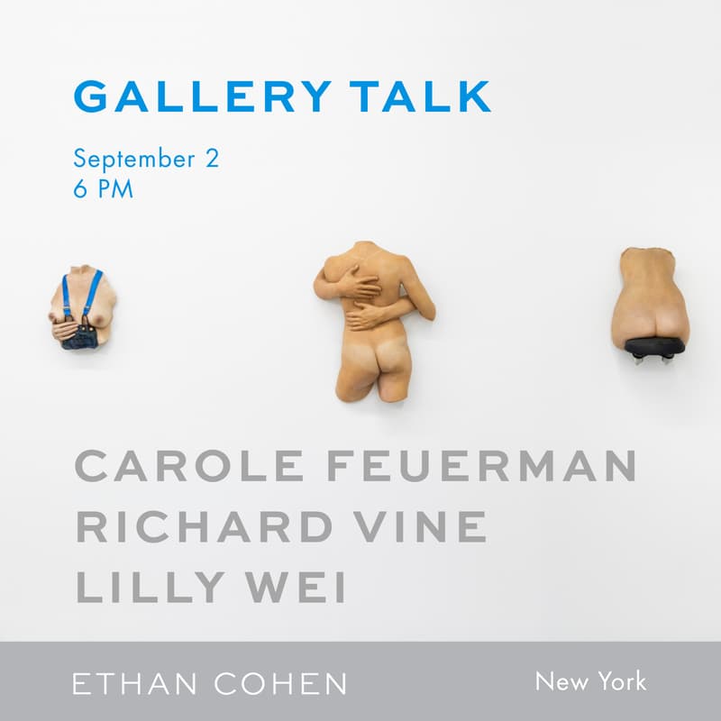 Cover Image for Gallery Talk with Carole Feuerman, Richard Vine, and Lilly Wei