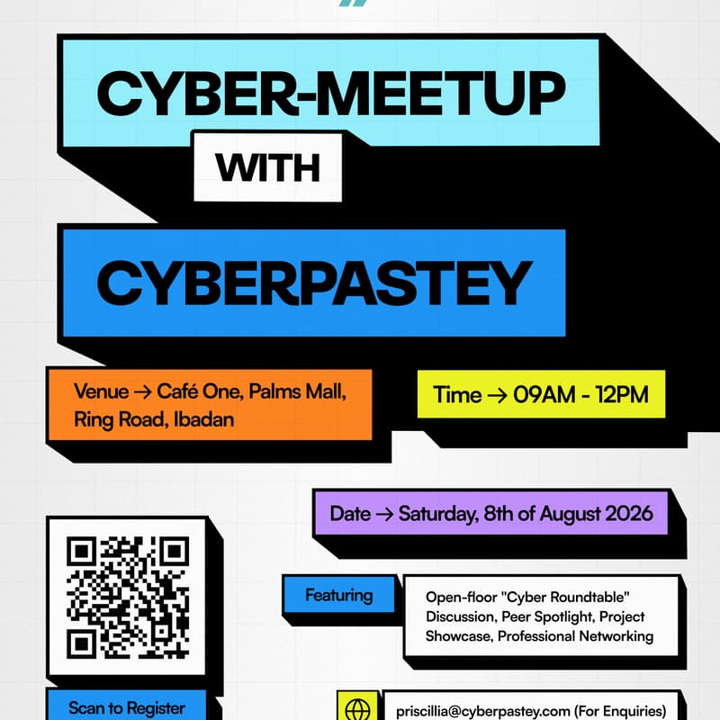 Cover Image for Cyber Meetup With CyberPastey
