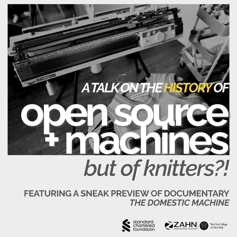 Cover Image for The Domestic Machine: A History of Knitting Machines & The Community's Open-Source Hardware Ethos
