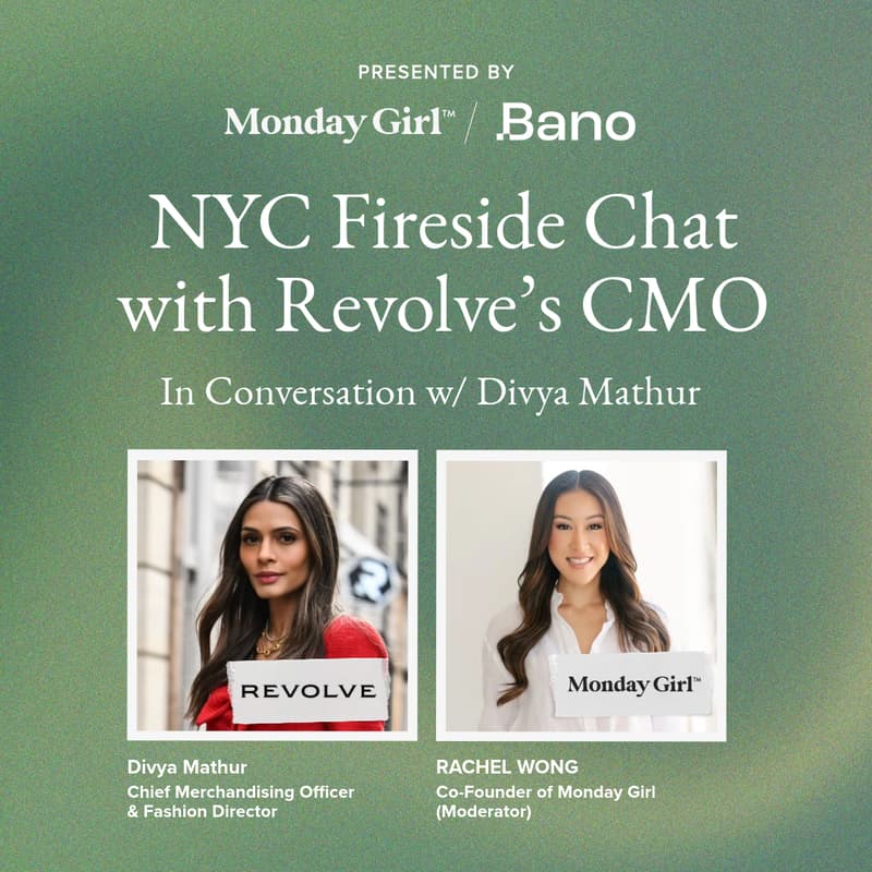 Cover Image for Fireside Chat w. CMO @ Revolve (Divya Mathur) at Maxwell Social 🍸
