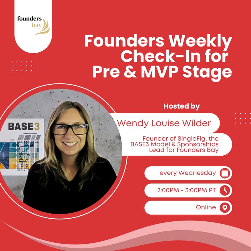 Cover Image for Founders Weekly Check-In For Pre & MVP Stage