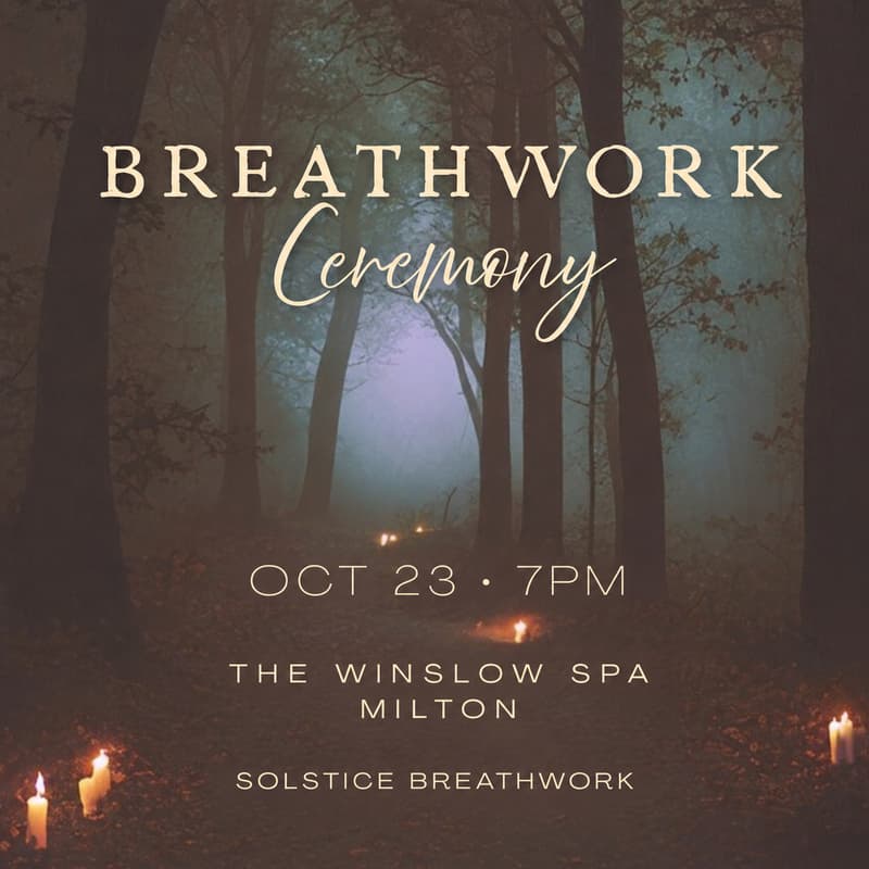 Cover Image for Conscious Connected Breathwork Ceremony Milton, ON