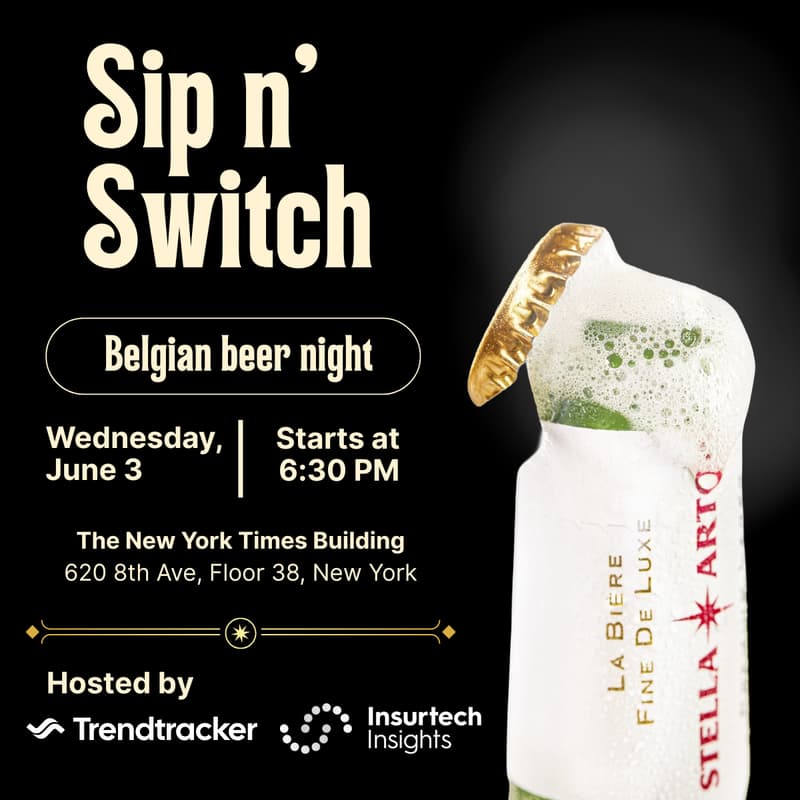 Cover Image for Sip n' Switch: Belgian Beer Night by Trendtracker - Official Insurtech Insights USA Partner Event