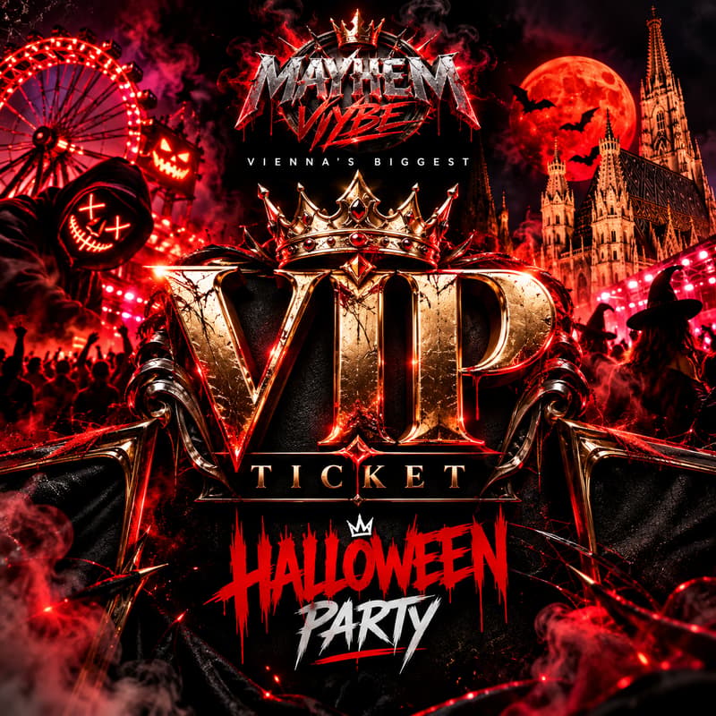 Cover Image for 👑 MAYHEM VYBE — VIP ALL-INCLUSIVE🎃