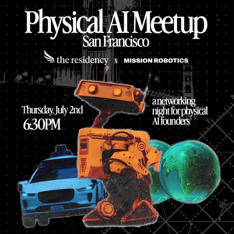 Cover Image for Physical AI Open House – The Residency × Mission Robotics