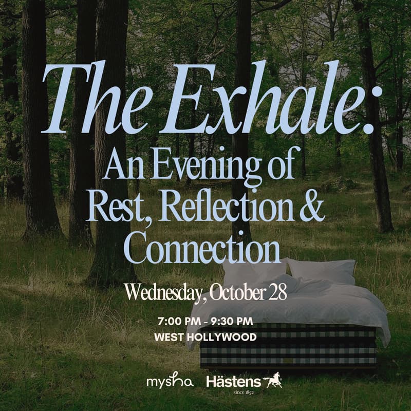 Cover Image for LA: The Exhale —An Evening of Rest, Reflection & Connection