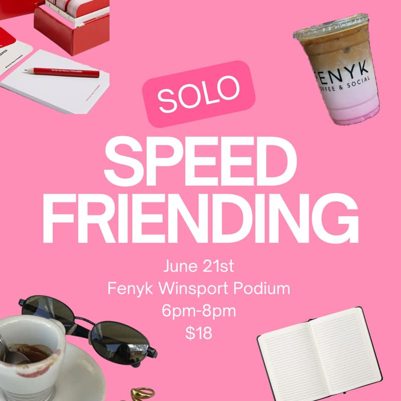 Cover Image for SOLO Speed Friending