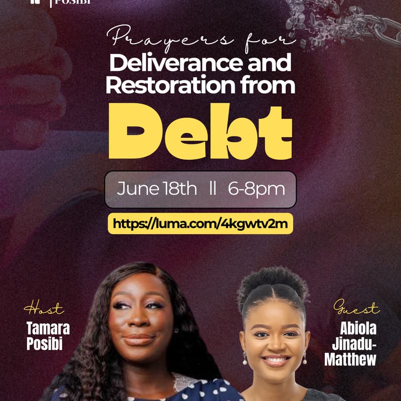 Cover Image for Prayers for Deliverance and Restoration from Debt