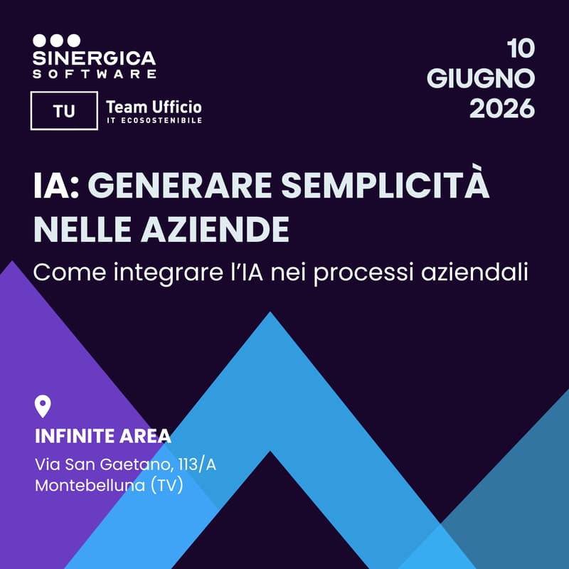 Cover Image for IA: GENERARE SEMPLICITÀ NELLE AZIENDE -Come integrare l'IA nei processi aziendali