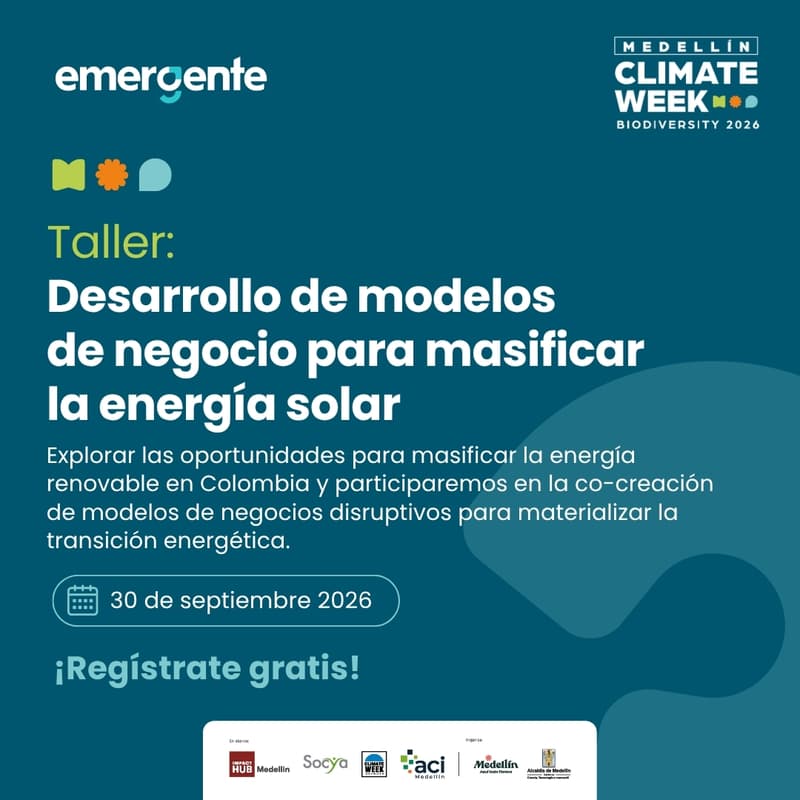 Cover Image for Taller - Desarrollo de modelos de negocio para masificar la energía solar
