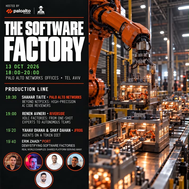 Cover Image for The Software Factory : AI Agents Community Meetup