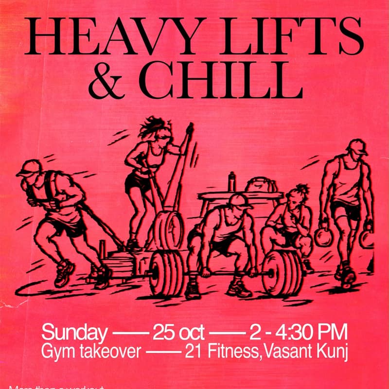 Cover Image for Heavy lifts And Chill