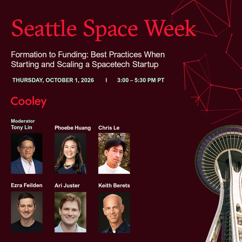 Cover Image for Formation to Funding: Best Practices when Starting and Scaling a Spacetech Startup