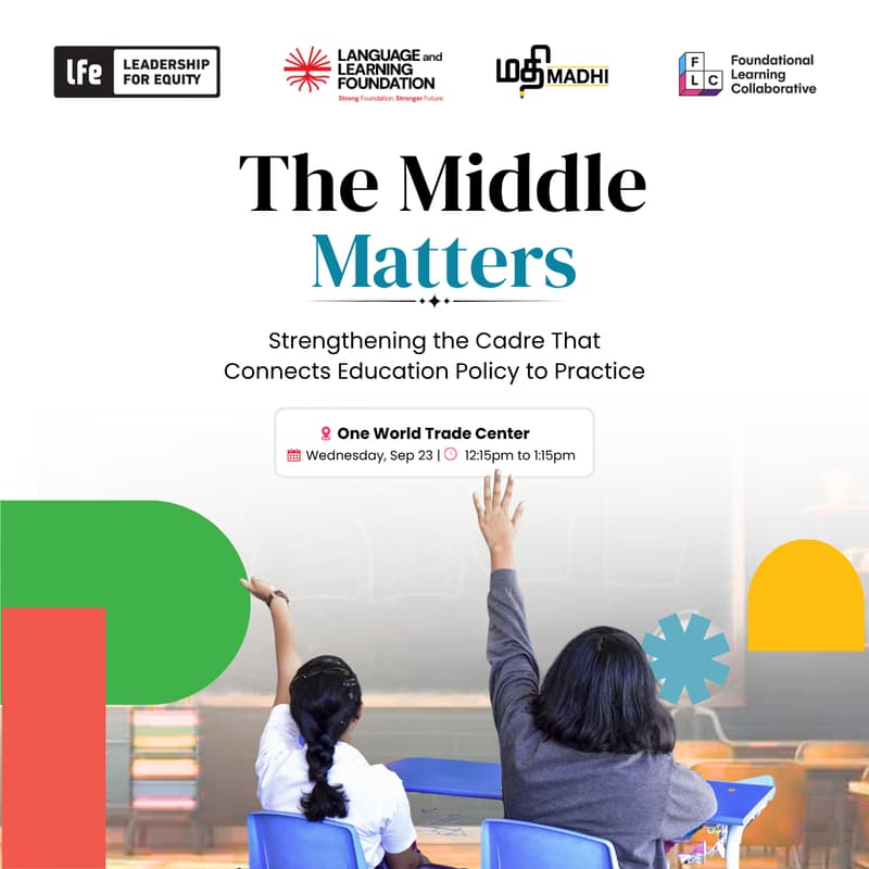 Cover Image for The Middle Matters: Strengthening the Cadre That Connects Education Policy to Practice