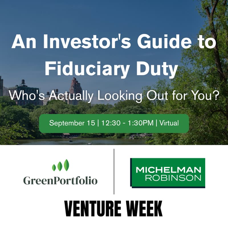 Cover Image for An Investor's Guide to Fiduciary Duty: NY Venture Week