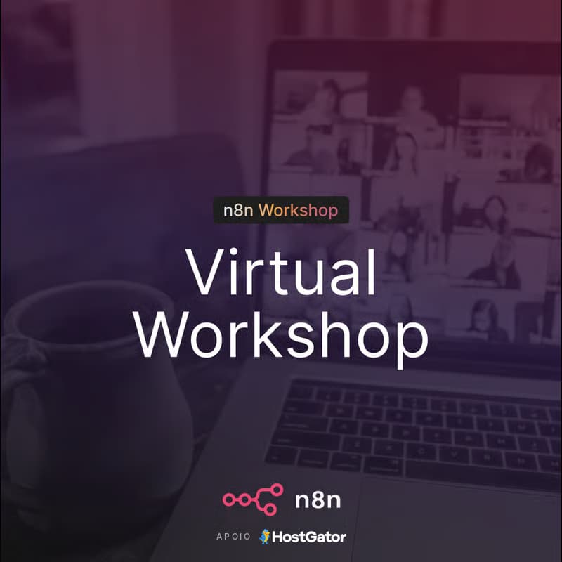 Cover Image for n8n Workshop Rio de Janeiro - Self-host de verdade: Docker, webhook, memória e update sem drama