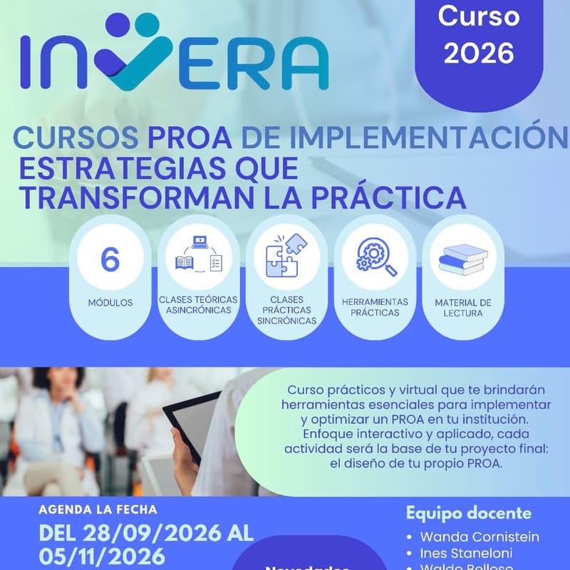 Cover Image for Cursos PROA de Implementación: Estrategias que Transforman la Práctica