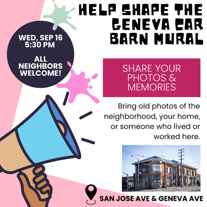 Cover Image for Shape the Geneva Car Barn Mural!