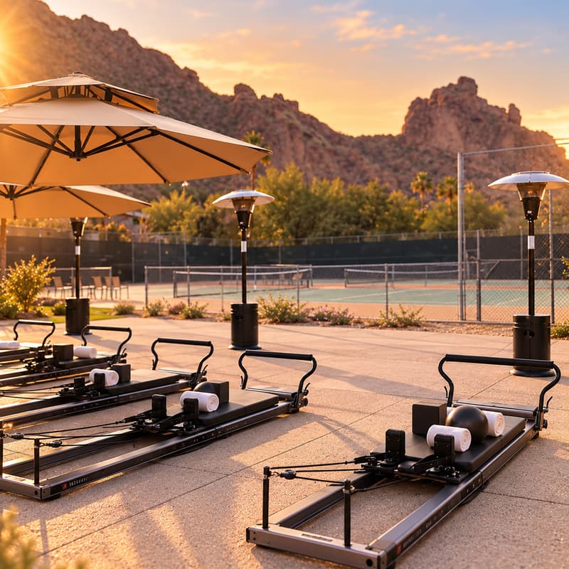 Cover Image for Desert Rise: An Outdoor Reformer Pilates Experience
