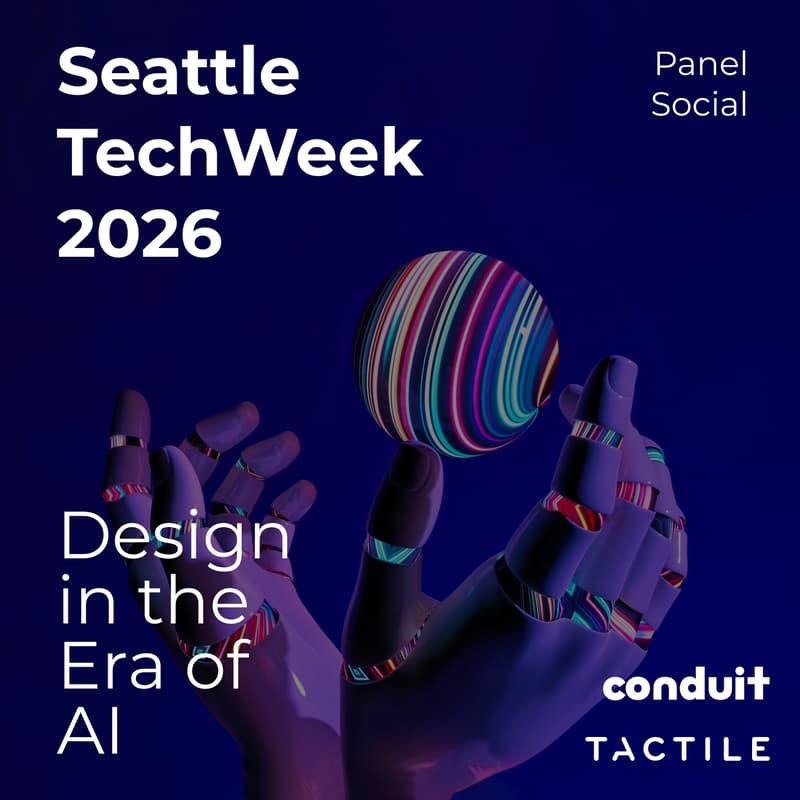 Cover Image for Still Human: Design in the Age of AI Everything (Social/Panel) | | Conduit Venture Labs