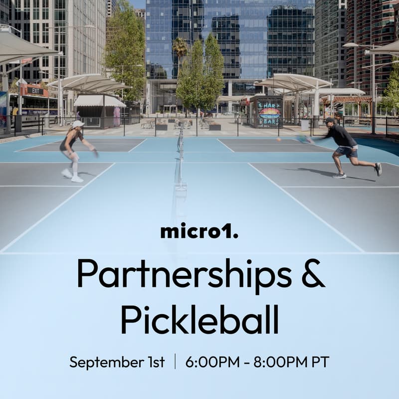 Cover Image for Partnerships & Pickleball 🎾