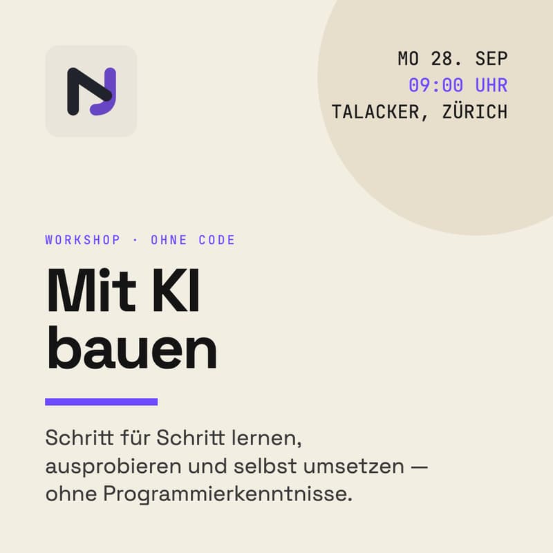 Cover Image for Mit KI bauen: Dein erstes digitales Tool – ohne Programmierkenntnisse