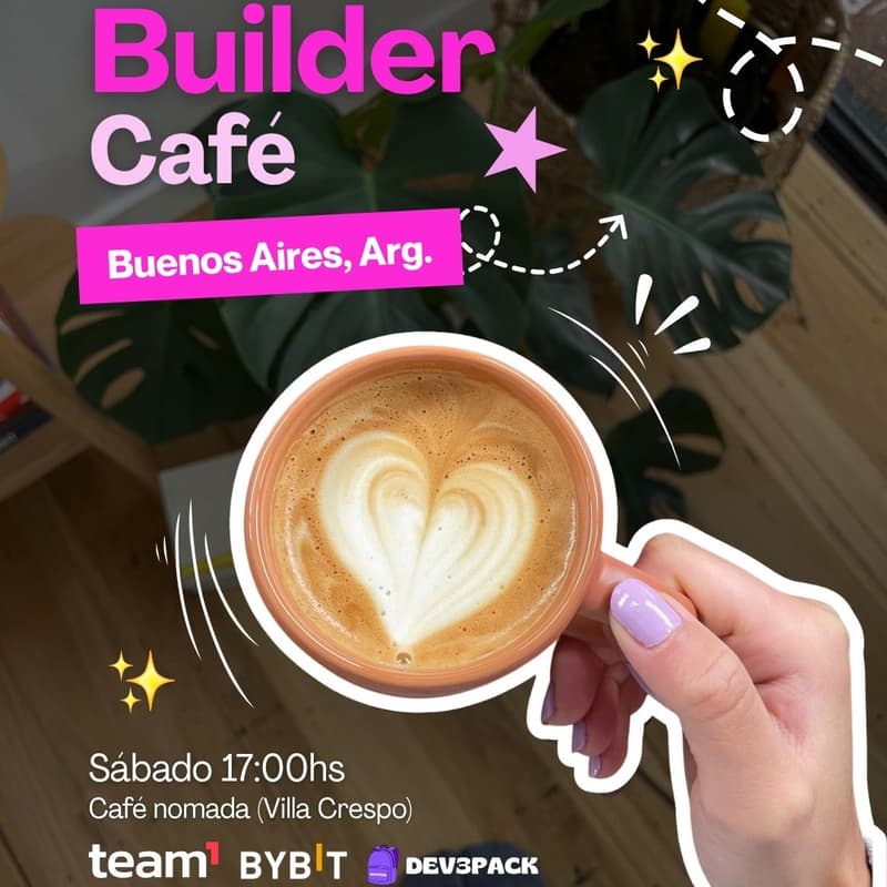Cover Image for Builder Cafe 🔺🩷 Shebn x Team1