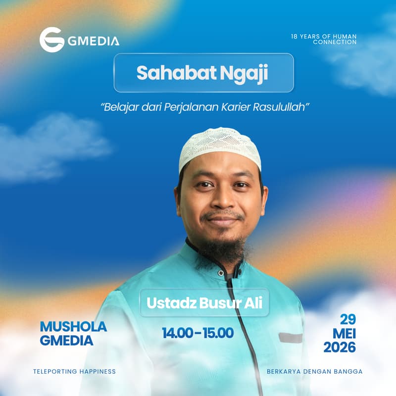 Cover Image for Sahabat Ngaji : Belajar dari Perjalanan Karier Rasulullah by Ustadz Busur Ali