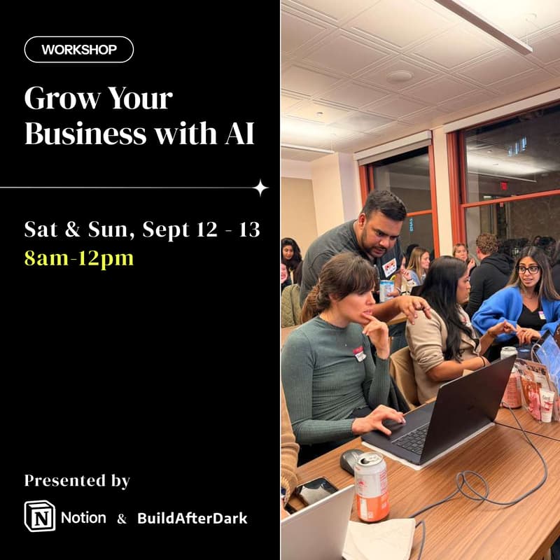 Cover Image for Workshop: Grow your business with AI - Day 1