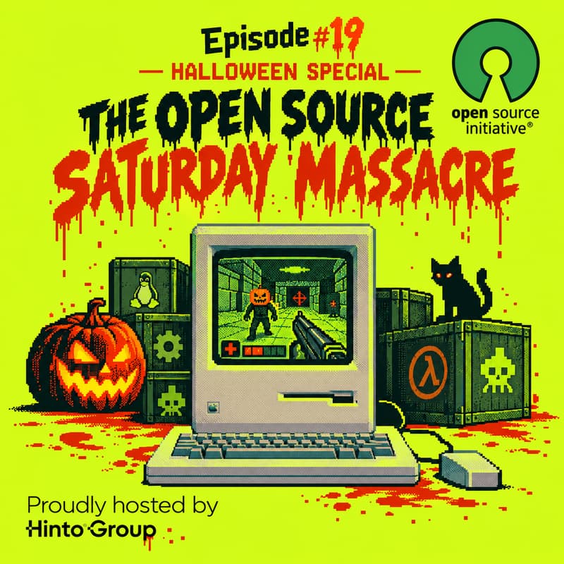 Cover Image for Episode #19 - HALLOWEEN SPECIAL - THE OPEN SOURCE SATURDAY MASSACRE