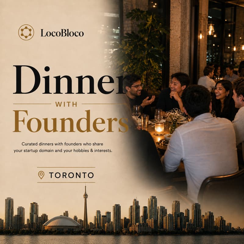 Cover Image for Dinner with Toronto Founders