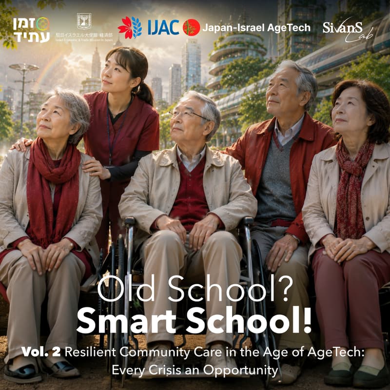 Cover Image for Old School? Smart School! Reinventing AgeTech Vol. 2 ~Resilient Community Care in the Age of AgeTech: Every Crisis an Opportunity~