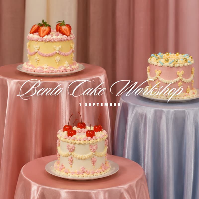 Cover Image for BENTO CAKE WORKSHOP