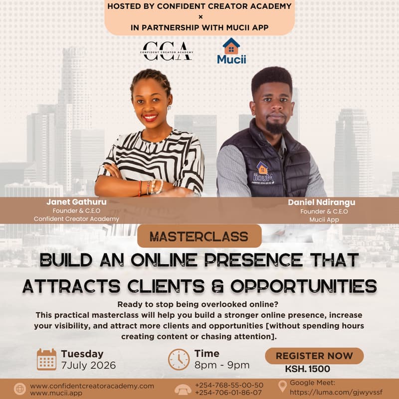 Cover Image for [MASTERCLASS] Build An Online Presence That Attracts Opportunities
