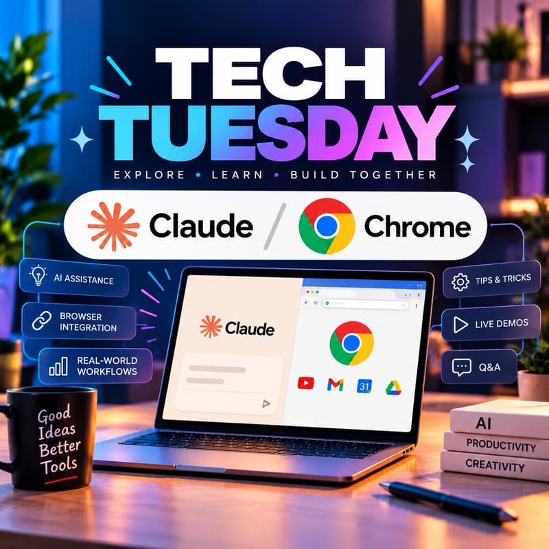 Cover Image for Tech Tuesday - Claude Chrome