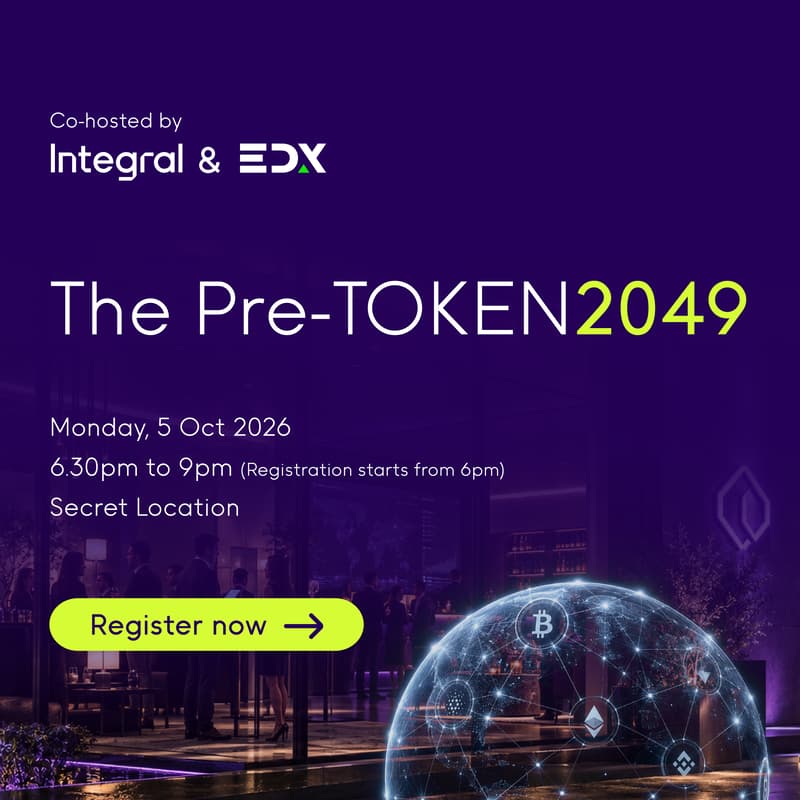 Cover Image for The Pre-TOKEN2049 by Integral & EDX