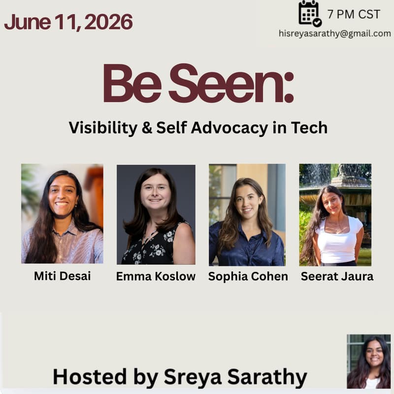 Cover Image for Be Seen: Visibility and Self-Advocacy in Tech