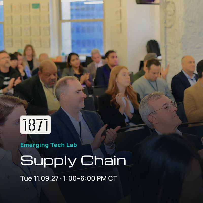 Cover Image for Emerging Tech Lab: Supply Chain