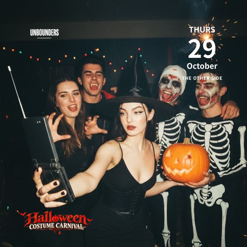 Cover Image for UNBOUNDERS : HALLOWEEN COSTUME CARNIVAL