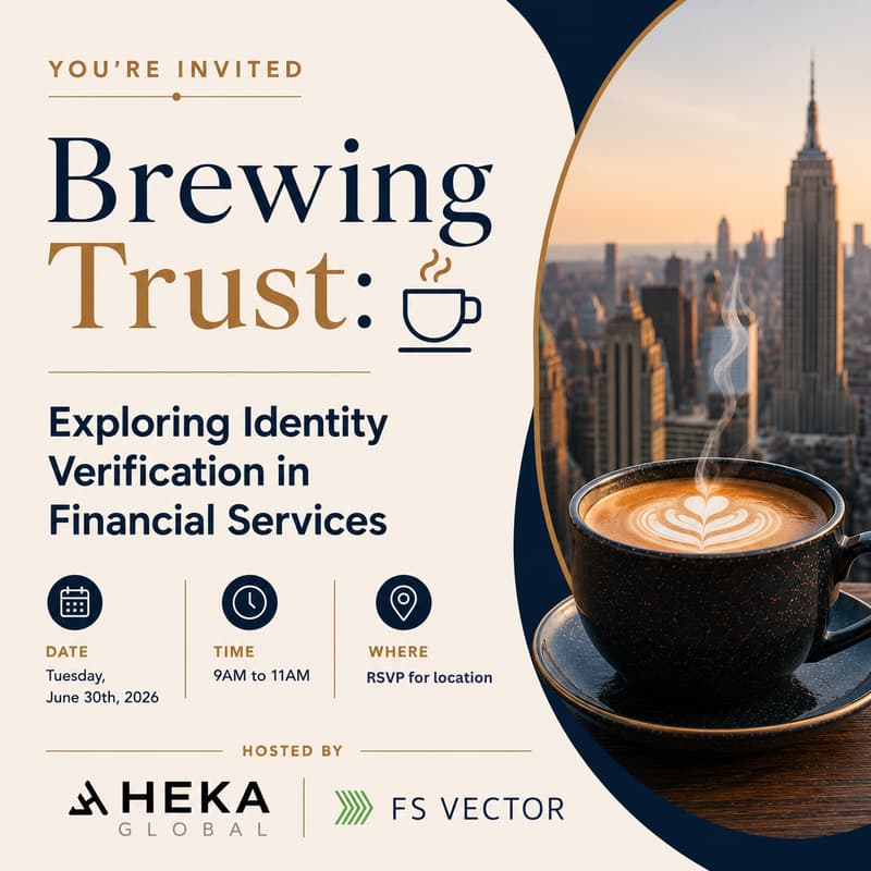 Cover Image for Fintech Coffee: Exploring Identity Verification in Financial Services
