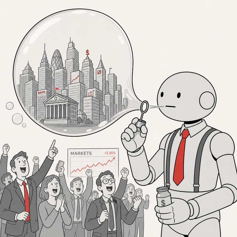 Cover Image for The AI Finance Boom — Market Bubble or the New Normal? (AISHK Webinar)
