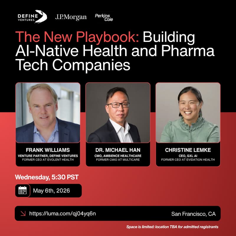 Cover Image for The New Playbook: Building AI-Native Companies in Health & Pharma Tech