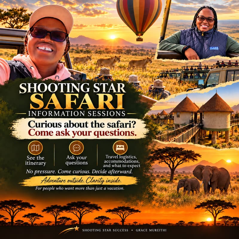 Cover Image for Shooting Star Safari Information Session