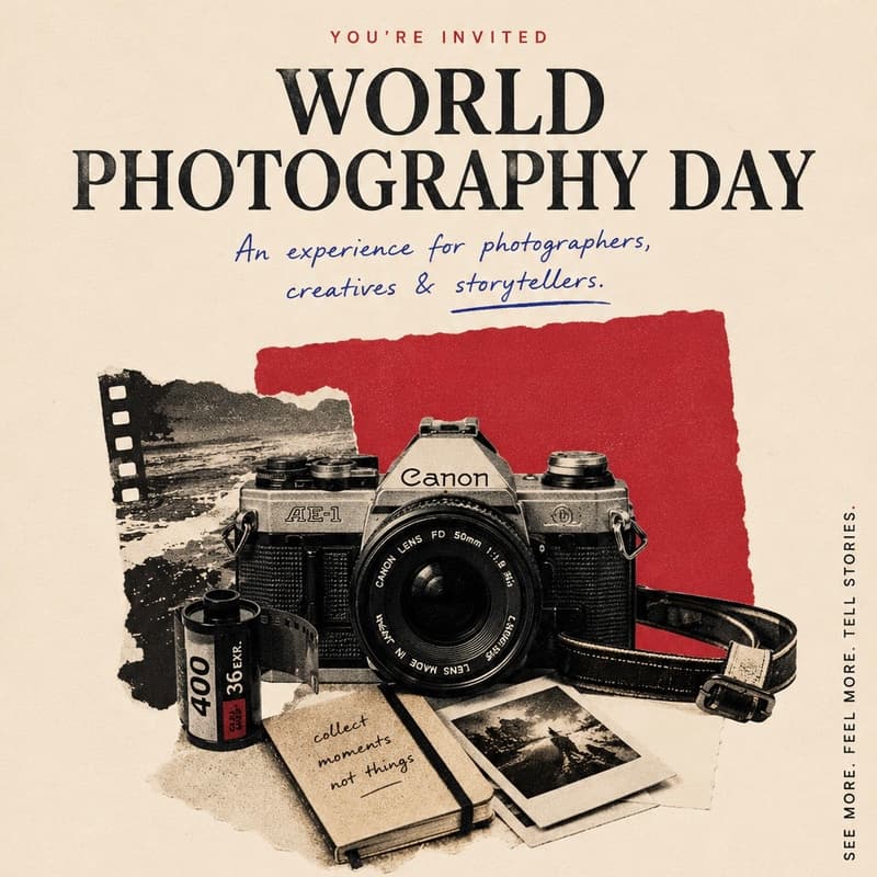 Cover Image for The Art of Seeing ~ World Photography Day